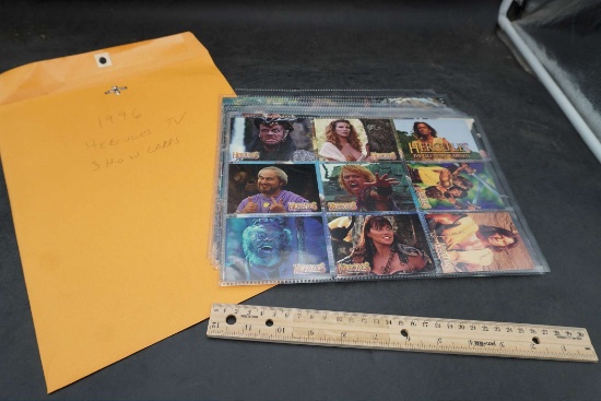 1996 Hercules T.V. Show Cards