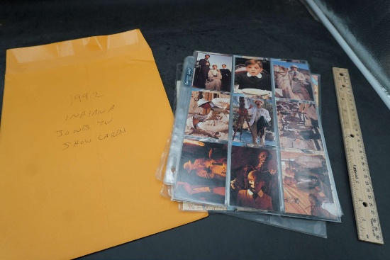1992 Indiana Jones T.V. Show Cards