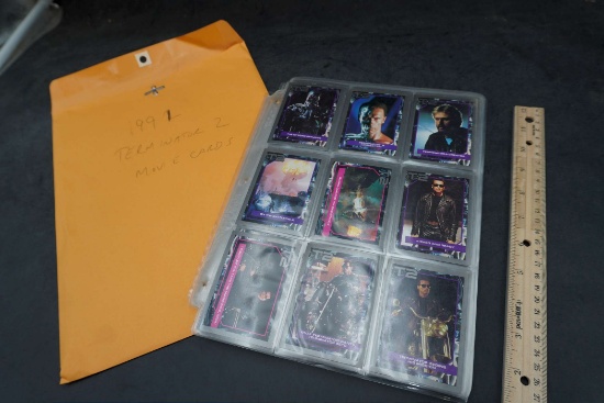 1991 Terminator 2 Movie Cards