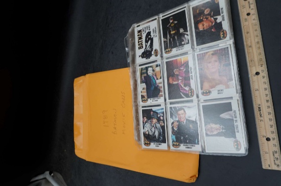 1989 Batman Movie Cards
