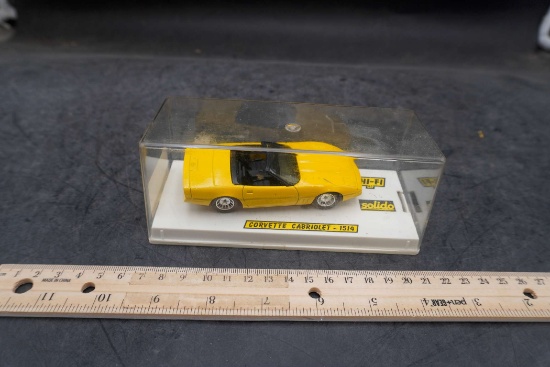 Corvette Cabriolet 1514 In Display Case