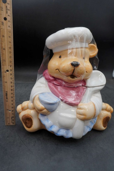 Chef Bear Cookie Jar