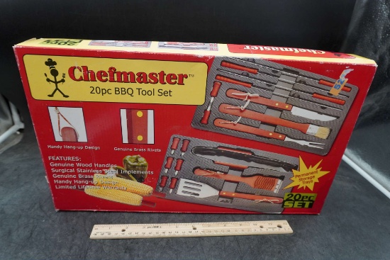 Chefmaster 20 Pc. Bbq Tool Set