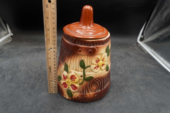 Cream Can Cookie Jar