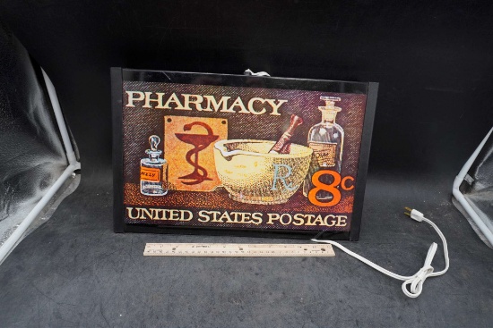 Pharmacy United States Postage Light
