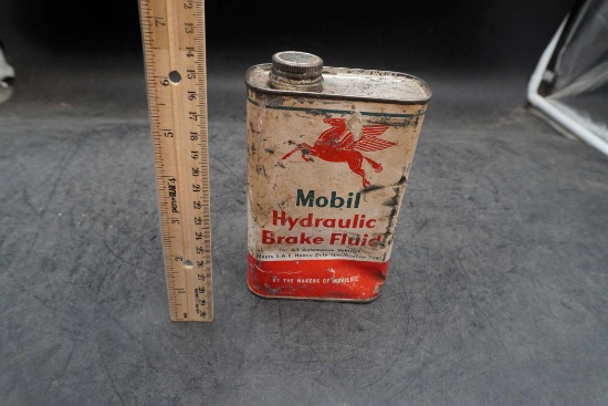 Mobil Hydraulic Brake Fluid Container