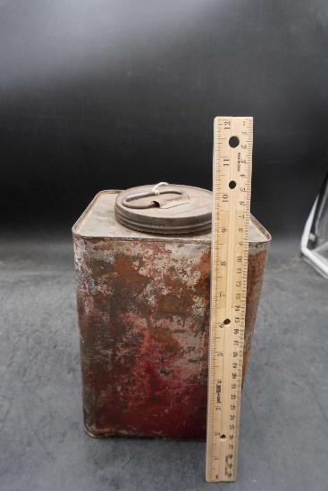 Metal Fluid Container
