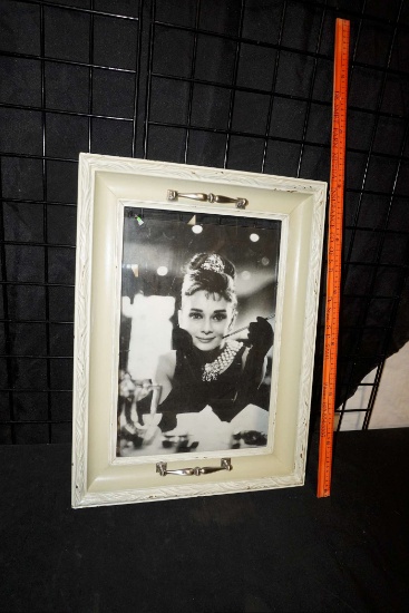 Framed Audrey Hepburn Picture