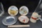 Painted Plates (Peter Barrett & Others), Metal Tray & Florida Stein