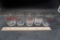 5 Hamm'S Beer Glasses