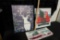 Wooden Deer Picture, Dog In Pickup Canvas Picture & Merry Christmas Canvas Picture