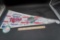 1987 World Series M.N. Twins Pennant & Button