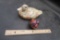 Floral Duck (1) & Bird Figurines (1)