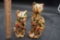 Stocking Cat Figurines (2)