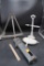 Non Stick Oven Liner, Royal Cast Dish/Jewelry Stand?, Folding Stand