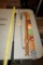Iron Cord Holder, Back Scratchers (2) & Metal Tool