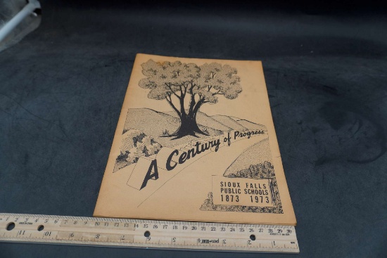 Sioux Falls Public Schools 1873-1973 A Century Of Progress - Booklet