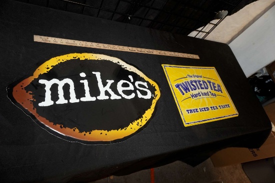 2 Signs - Mikes & Twisted Tea