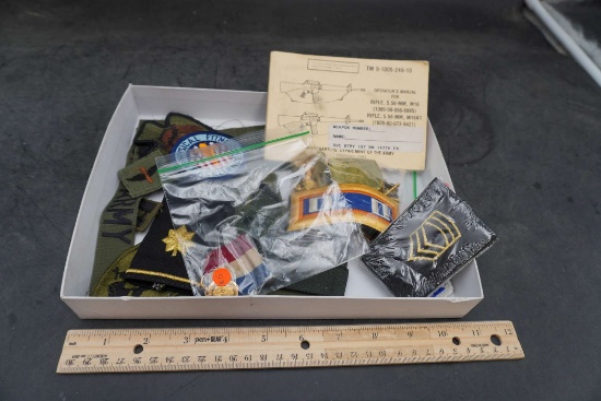 Patches, Operator'S Manual & Medal