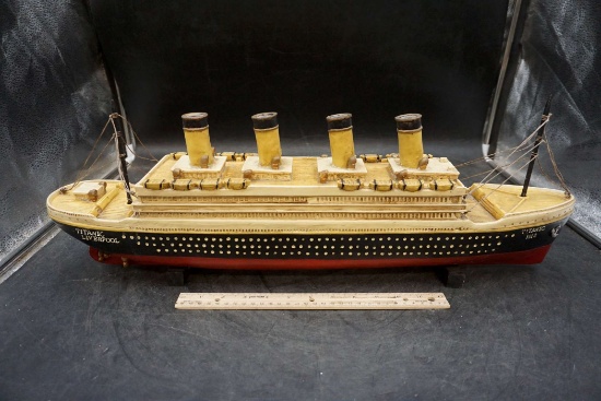 Titanic Replica Sculpture