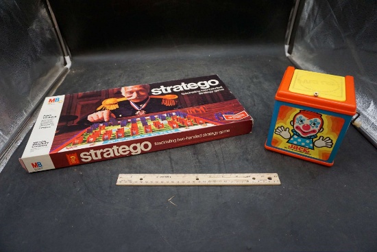 Stratego Game & Jack In The Box
