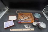 Playing Cards, Bit, Biscuit Cutter, Scoop, Metal Bucket, Measuring Cups