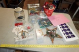 Christmas Lot - Ornaments, Candle Holders & Decor