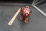 American Flag Wrapped Elephant Figurine