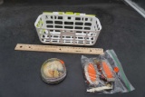 Dishwasher Caddy, Antique Pipestone Indian Head Paper Weight, Pocket Watches & Lighters