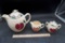 Puritan 3 Piece Set - Teapot, Cream & Sugar