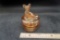 Glass Dog Candy Dish