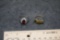 2 -Silver-Toned Stone Rings