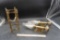 Metal Stand & 2 Wall Sconce Lights