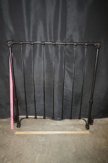 Iron Crib Side Turned Headboard