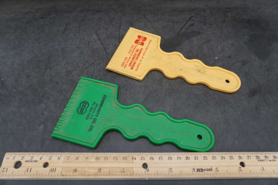 2 Advertising Ice Scrapers