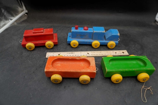 Playskool Wooden Train