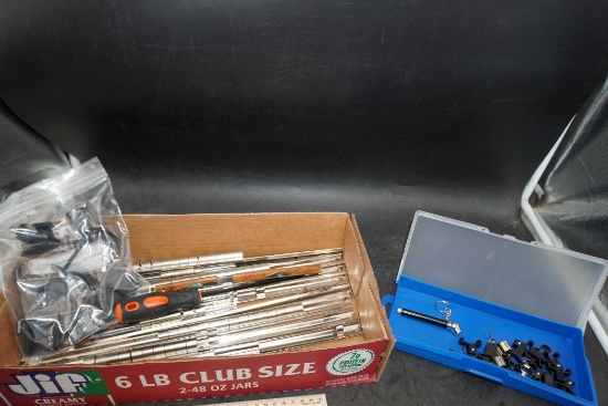 Socket Holders, Screwdrivers & Air Pressure Gauge