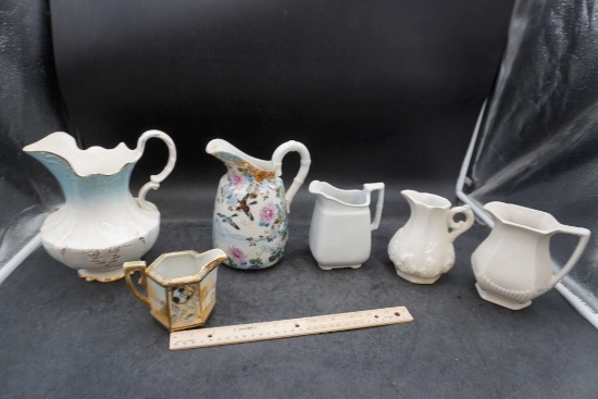 Pitchers & Creamers (W.H. Grindley, Micratex & Others)