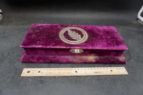 Purple Velvet Box
