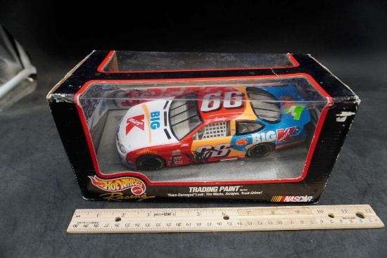 Hot Wheels Racing Trading Paint "Race-Damaged" Look - Tire Marks, Scrapes & Track Grime
