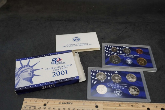 2001 United States Mint Proof Set
