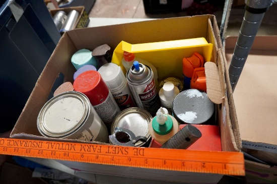 Paint, Spray Paint & Chemicals
