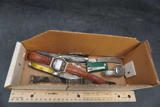 Watches, Pocket Knives, Clippers