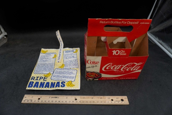 Ripe Bananas Bag & Coca-Cola Caddy