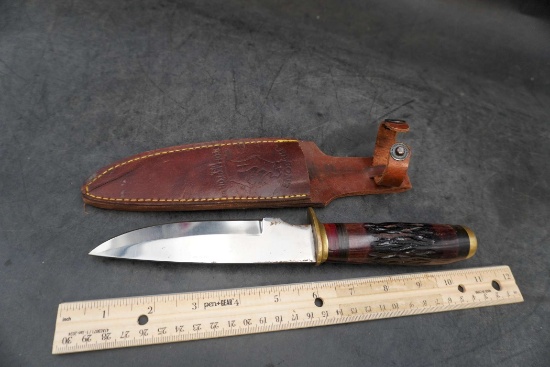 The Bone Collector B.C.-798 U.S.A. Knife & Sheath