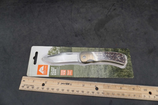 Ozark Trail Stag Finish Pocket Knife