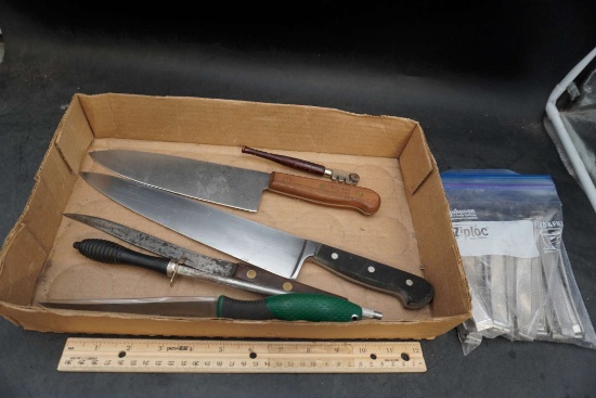 Kitchen Knives, Fillet Knife, Knife Sharpener