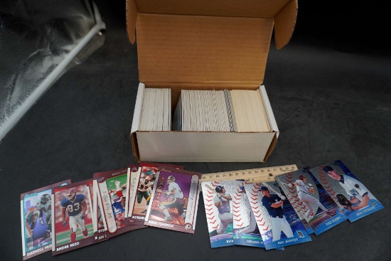 Bowman Football & Common Bowman Finest Baseball Cards