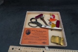 Scissors, Stanley Advertising, Pocket Knife, Belt Bucket, Lure & Pin