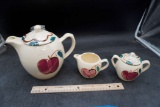 Puritan 3 Piece Set - Teapot, Cream & Sugar